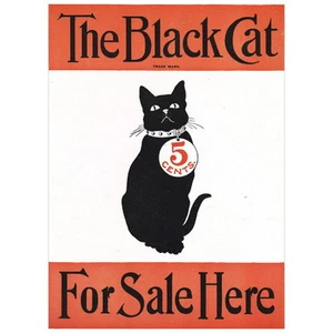 IMÁN DE NEVERA de portada de la revista Black Cat, mini regalo refrigerador - Imagen 1 de 7
