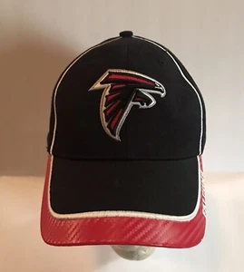 Atlanta Falcon Hat Cap Strapback Black Red NFL teams black One Size - Picture 1 of 7