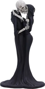 Nemesis Now Eternal Kiss 24cm, Resin, Gothic Wedding Giftware, Skeleton Kiss Fig