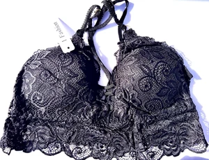 seamless Stretch Lace Cami Bra - Picture 1 of 2
