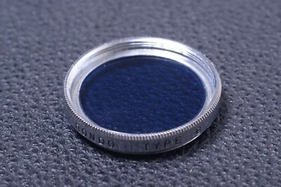 ✅ RONDO BLUE TYPE B 25MM FILTER GENUINE VINTAGE LENS OR CAMERA SCREW 12-2 - Image 1 of 2