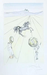 Salvador Dali Original Etching S/N - Picture 1 of 1