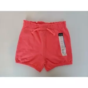 Okie Dokie Infant Baby Girl Pull-On Elastic Waist Summer Coral Splash Shorts 24M - Picture 1 of 3