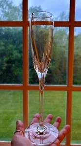 Lenox Millennium Firelight Gold Panel Cut Champagnerflöte ~ Glas ~ 9-3/8" ~ EU - Bild 1 von 4