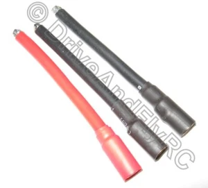 6.5mm Female 3 inch 7CM 10AWG Silicon Wire Castle Mambo ESC Extension to Open - Picture 1 of 12