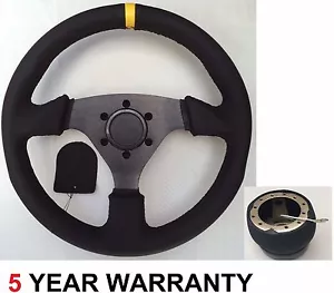 Leder Sport Rennen Lenkrad und Boss Set Hub Für Peugeot 106 Saxo - Bild 1 von 3