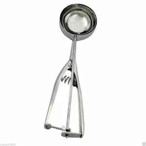 Ice Cream Scoop Spoon Danibos Stainless Steel W/ Trigger Cookie Spoons 5cm US - Picture 1 of 8