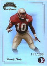 2008 Press Pass Legends Bowl Edition #37 Derrick Brooks/299