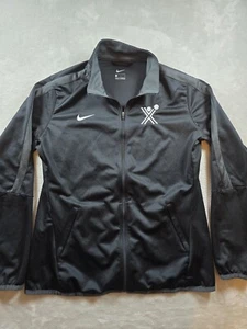 Nike Women's Large Black Full Zip Track Training Jacket 836119-020 *Logo - Picture 1 of 12