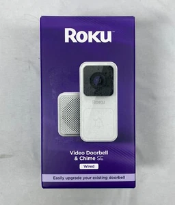 Roku Smart Home Video Doorbell & Chime SE 1080p HD WIRED DS1000R - Picture 1 of 17