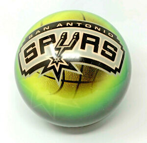 NBA San Antonio Spurs Brunswick VizABall Bowling Ball 6 lb 2006 USBC Not Drilled