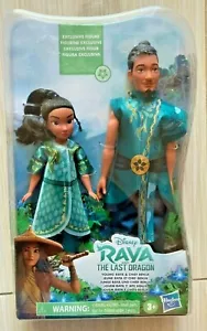 Disney Raya and the Last Dragon Young Raya and Chief Benja Dolls New - Picture 1 of 2