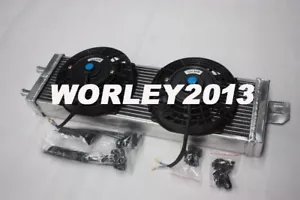 Intercooler aire-agua aluminio + ventilador intercambiador de calor líquido - Imagen 1 de 15