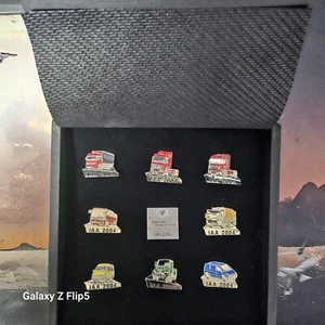Sammler Pin Set 9 Stk - Mercedes Benz - IAA 2004 "Limited Edition Komplett Satz" - Bild 1 von 4