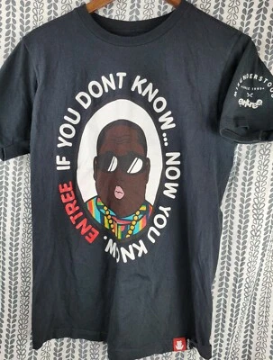 Entree Lifestyle Notorious BIG Now you Know T-Shirt | Size Medium | Brooklyn NY - Image 1 of 4