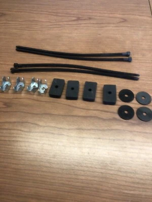 Flex-A-Lite 3910 Kit de Montaje de Enfriador de Fluido Empujar a Través Radiador Estilo Nylon Negro Foto 1 de 3