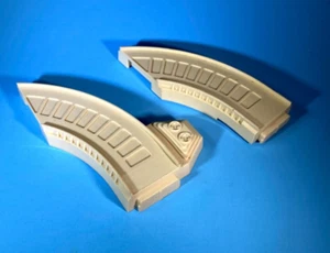 Vintage Transformers G1 Omega Supreme Part Accessory - Track Pieces x2 BB02 - Picture 1 of 11