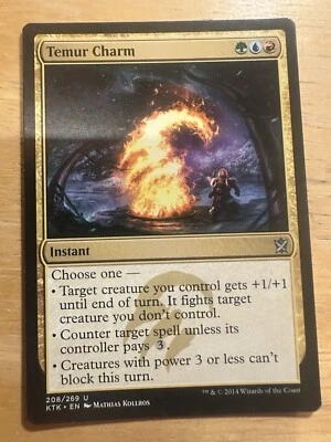 1x Temur Charm- Khans of Tarkir- Magic The Gathering MTG- LP - Image 1 of 2