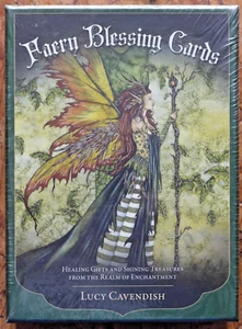 FAERY BLESSING CARDS Healing Gifts and Shining Treasures 45 cards and guidebook - Imagen 1 de 3