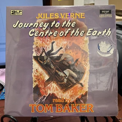 JULES VERNE JOURNEY TO THE CENTRE OF THE EARTH ARGO RECORDS DOUBLE LP AUDIOBOOK Foto 1 de 4