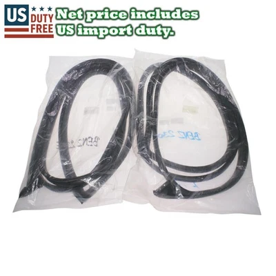 Juego de bandas de intemperie para puerta delantera aptas para 86-95 Mercedes-Benz W124 200TE 280TE 250TD 300TD Foto 1 de 4