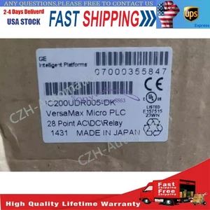 New One GE Fanuc VersaMax Micro Controller IC200UDR005-DK - Picture 1 of 1