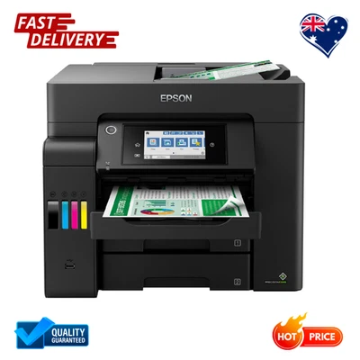 Printer EcoTank Pro ET-5800 Multifunction Inkjet Wireless Epson Christmas SALE - image 1 of 3
