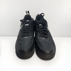 Nike Air Force 1 LV8 Overbranding Black Low Utility Men's Size 10.5 - Picture 1 of 5