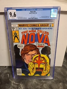 Marvel Comics Nova # 21 CGC 9.6! 1978 Zeitungsstand! Guardians Rocket Groot - Bild 1 von 6