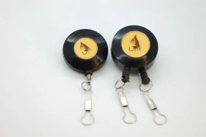 2x Zinger, Simple et Double, Pin on Reel pour Pêche à la Mouche, Carpe - Photo 1/2