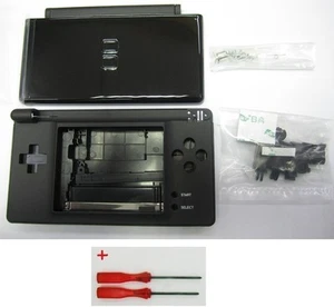 Replacement Black Housing Shell kit for DS Lite, NDSL DSL Casing Repair Part - Picture 1 of 6