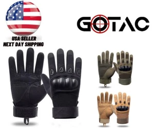 Tactical Full Finger Gloves For Cycling Motorbike Atv Hunting Hiking Climbing - Picture 1 of 5