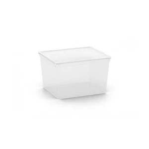 Contenitore C box Qube Kis plastica trasparente chiusura con click 40x34xh25cm - Foto 1 di 1