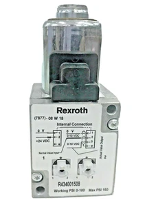 R434001508 Rexroth Regolatore di pressione E/P ED05 ND5 0-10V DC 0-100 psi 160 psi Mx - Foto 1 di 5