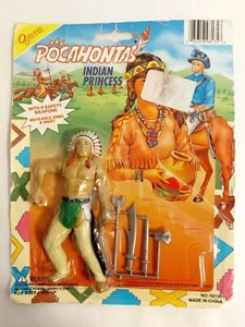Pocahontas Indian Princess Native American Action Figure Vintage 98135 - Picture 1 of 6