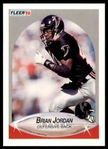 1990 Update #U-59 Brian Jordan NM-MT RC Rookie Falcons 