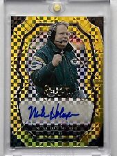 2017 Panini Select Packers Mike Holmgren Gold Prizm Auto /5