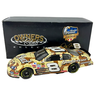 Nascar #8 Budweiser Dale Earnhardt Jr. American Heroes Memorial Day 1:24 Diecast Foto 1 de 4
