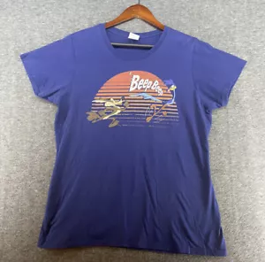 T-Shirt Looney Tunes Wile E. Coyote & Road Runner Piepton Jagd Größe Large - Bild 1 von 13