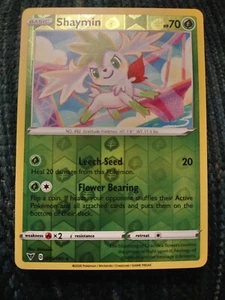 Pokémon TCG Shaymin Vivid Voltage 015/185 Reverse Holo Holo Rare - Picture 1 of 3
