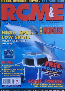 Rcm&e - Radio Control, Vol.41 - No.9 1998 - Mit Große Pull-Out Entwurf Plan - Bild 1 von 2