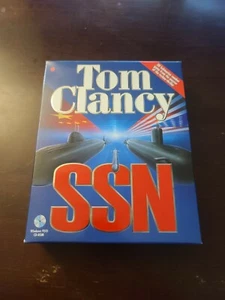 Tom Clancy SSN PC Windows 95 Big RETAIL Box Factory Sealed NEW - Mint - Picture 1 of 5