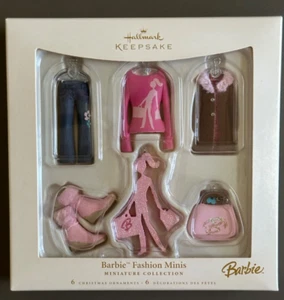 Hallmark Keepsake Barbie, Barbie Fashion Minis Miniature Collection 2006 NRFP - Picture 1 of 8