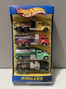 Hot Wheels Haulers # 89859 Set 4 /El woods- Handy Cams-Hasse Racing - Jody’s - Picture 1 of 2