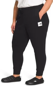 Pantalones de chándal para mujer THE NORTH FACE Plus - con logotipo de caja - 3X - negros - nuevos con etiquetas - Imagen 1 de 3