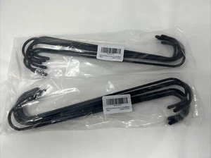 12 Pack 12 inch Extra Large S Hooks Black Heavy Duty Long S Hooks, Volume Price! - Picture 1 of 10
