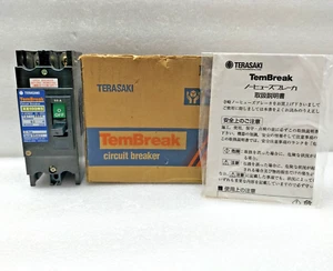 TERASAKI TEMBREAK XE100NS CIRCUIT BREAKER 60A 2 POLE PM - Picture 1 of 10
