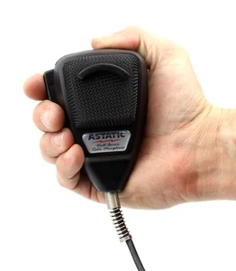 6-Pin For UNIDEN 880/980 Bearcat Astatic 636L CB Radio Noise Canceling Black Mic - Picture 1 of 3