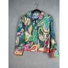 Sandy Starkman Womens Size M Multi Color Blazer Jacket NWT