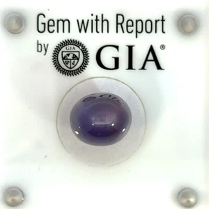 GIA Certified 20.33 Carats Natural Violet Star Sapphire Loose Gemstone - G030 - Picture 1 of 10